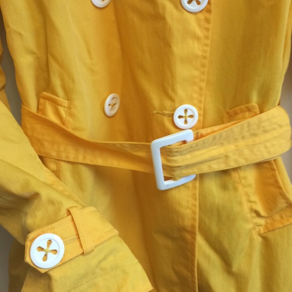 Allo Allo yellow spring jacket size medium - Picture 4 of 4